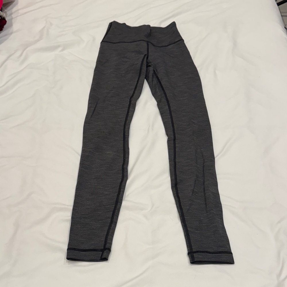 Gray Women Leggings